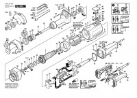 Bosch 0 601 207 041 Straight Grinders 110 V / GB Spare Parts